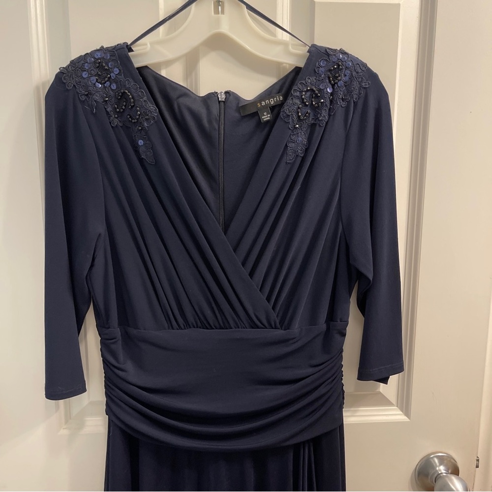 Formal dress with sequins